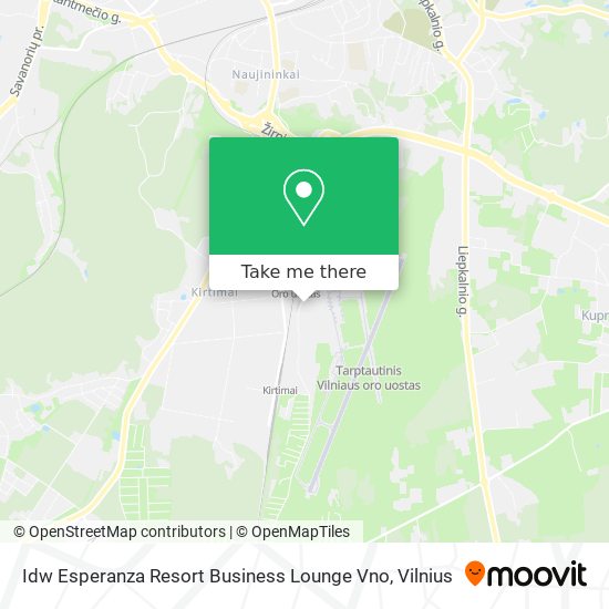 Карта Idw Esperanza Resort Business Lounge Vno