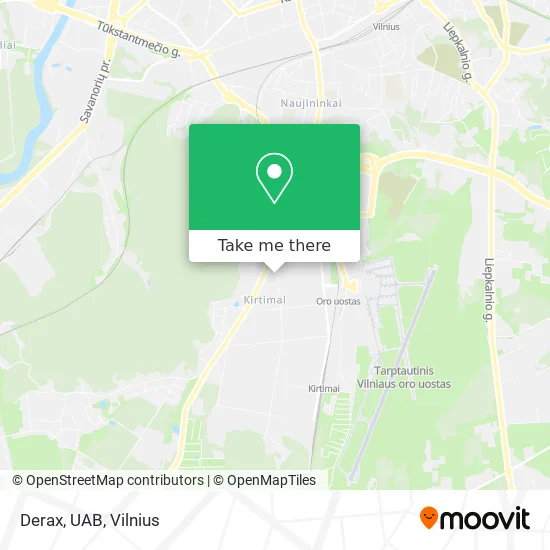 Карта Derax, UAB