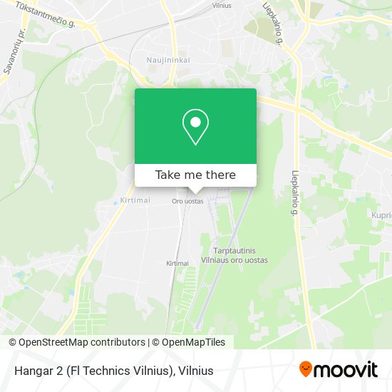 Карта Hangar 2 (Fl Technics Vilnius)