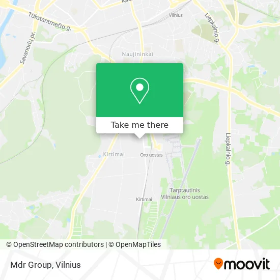 Карта Mdr Group