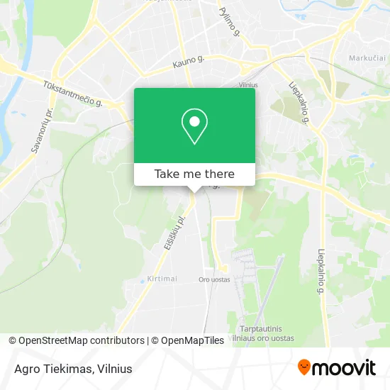 Карта Agro Tiekimas