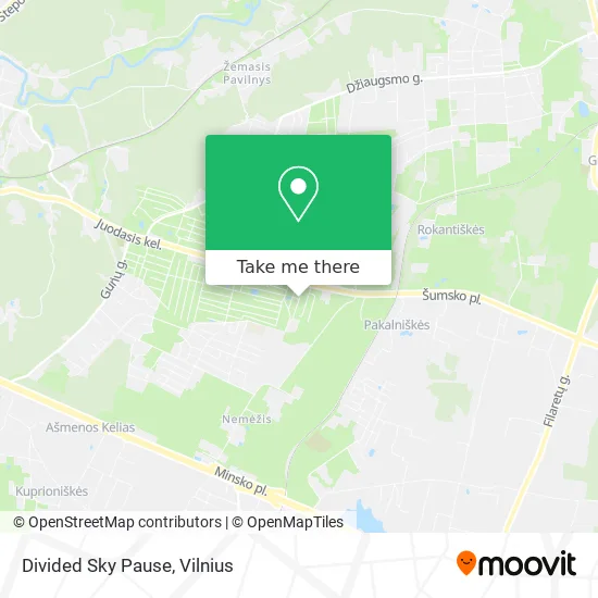 Карта Divided Sky Pause