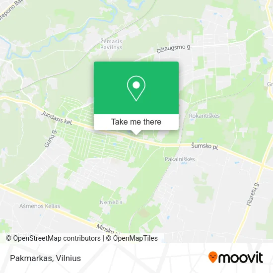 Карта Pakmarkas