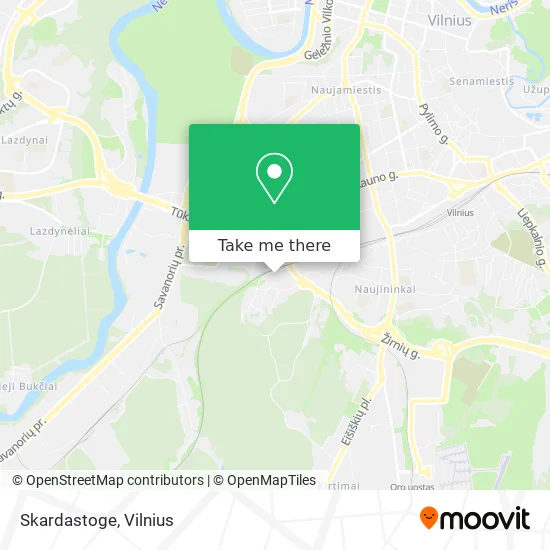 Карта Skardastoge