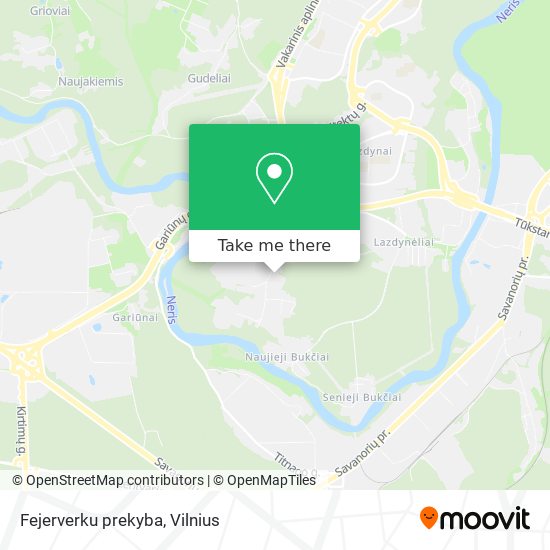 Fejerverku prekyba map