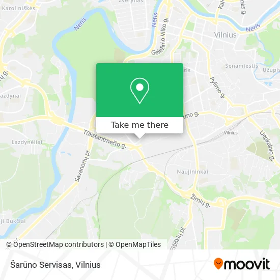 Карта Šarūno Servisas