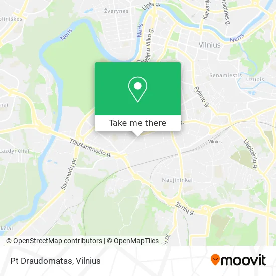 Карта Pt Draudomatas