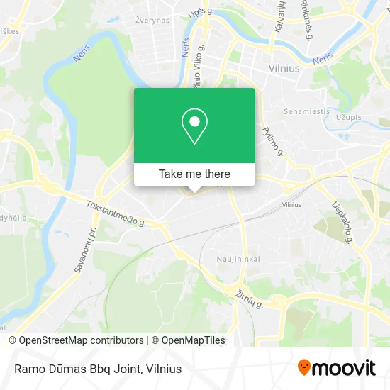 Ramo Dūmas Bbq Joint map