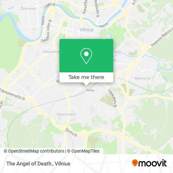 The Angel of Death. map