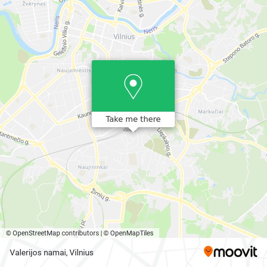 Valerijos namai map