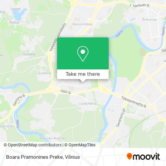 Boara Pramonines Preke map