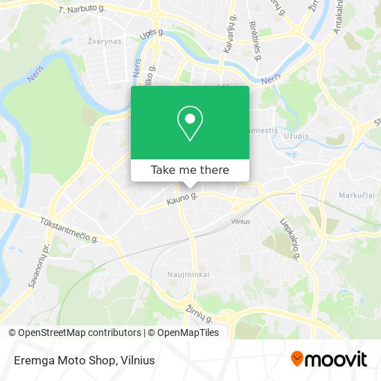 Карта Eremga Moto Shop