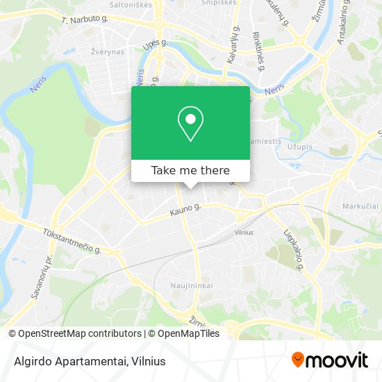 Algirdo Apartamentai map