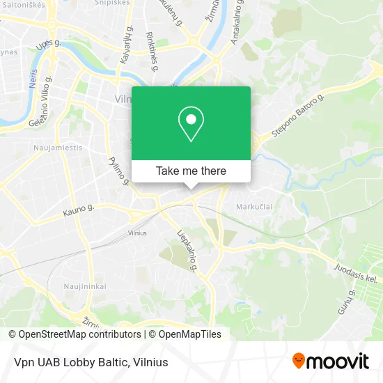 Карта Vpn UAB Lobby Baltic
