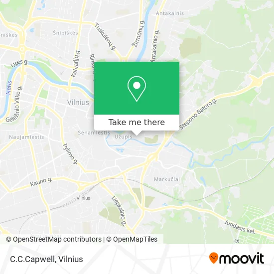 Карта C.C.Capwell