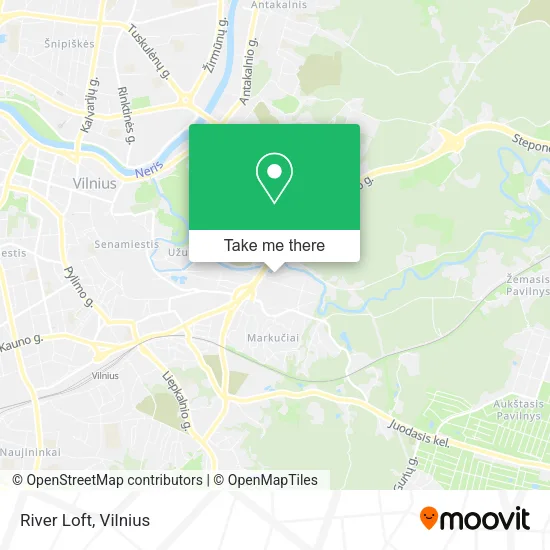 Карта River Loft