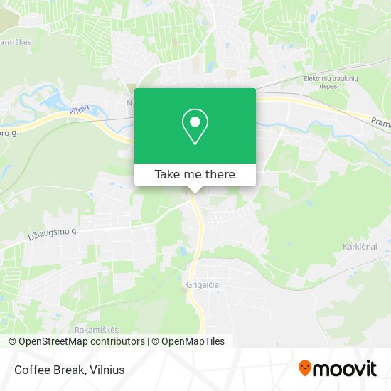 Coffee Break map