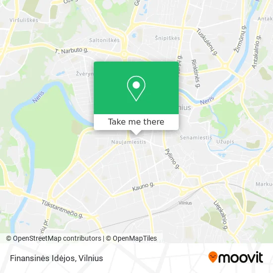 Карта Finansinės Idėjos
