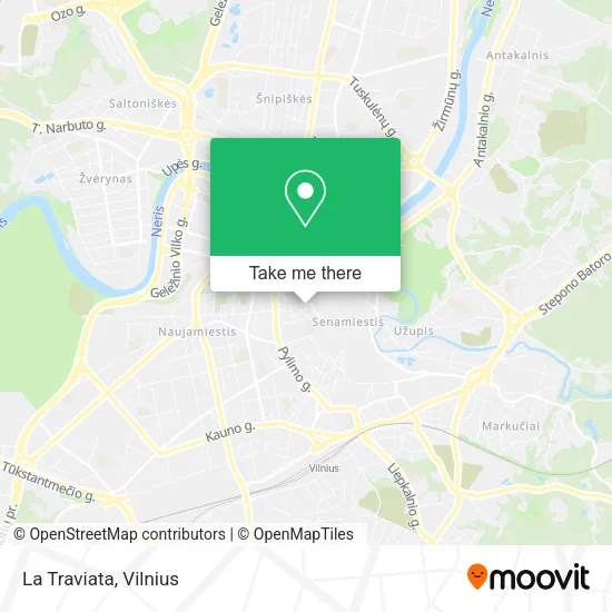 Карта La Traviata