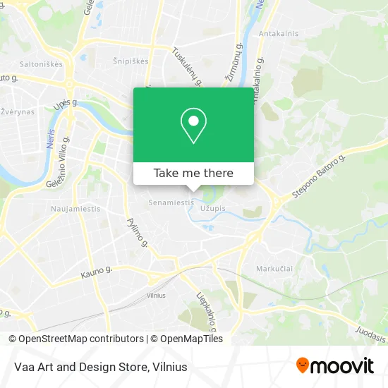 Карта Vaa Art and Design Store