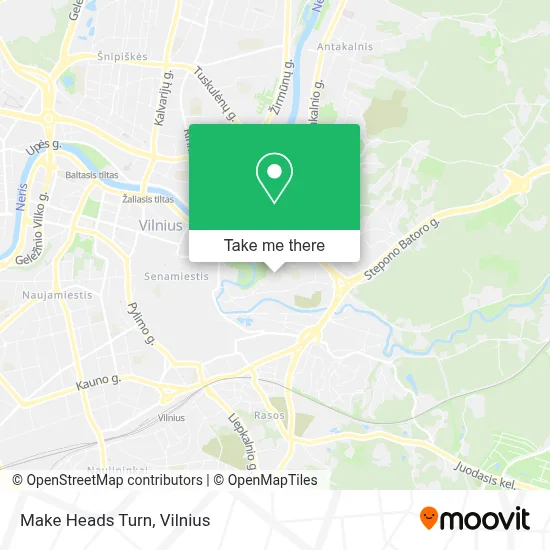 Make Heads Turn map