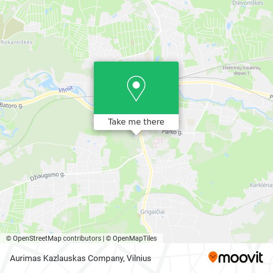 Aurimas Kazlauskas Company map