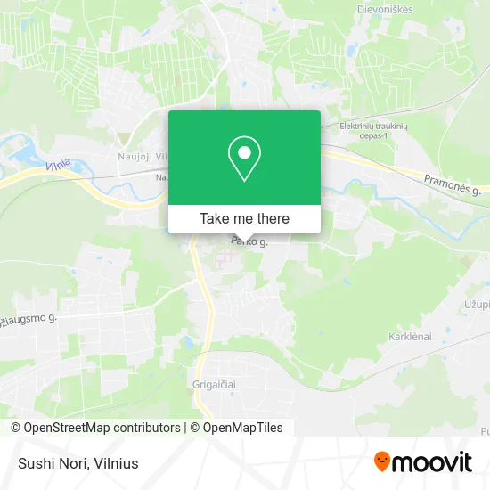 Карта Sushi Nori