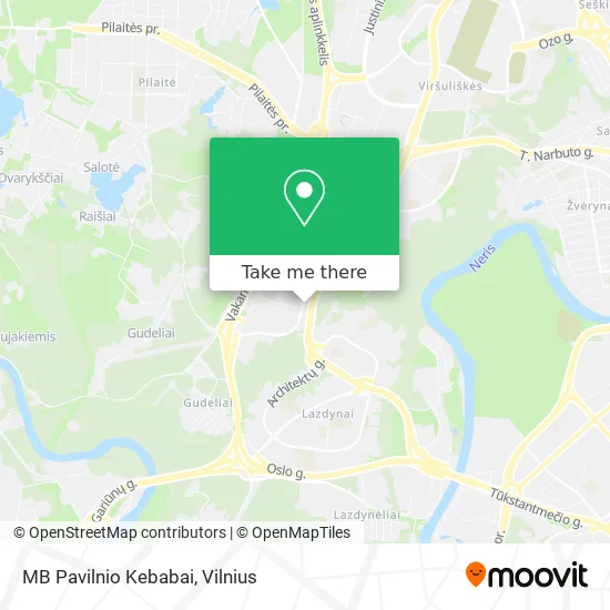 Карта MB Pavilnio Kebabai