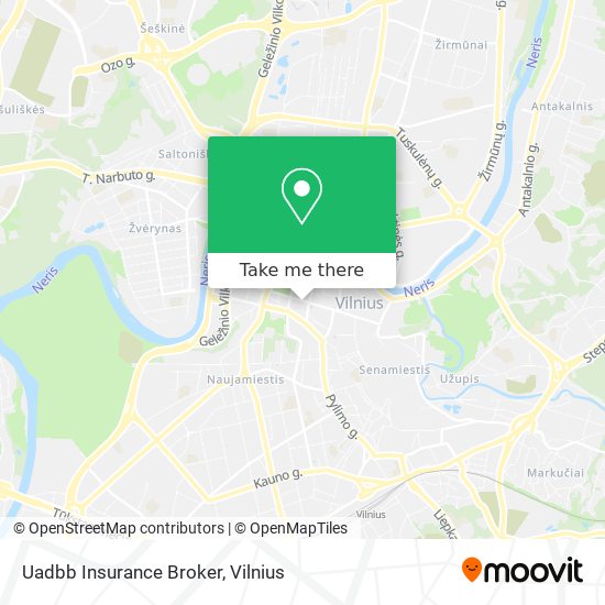 Карта Uadbb Insurance Broker