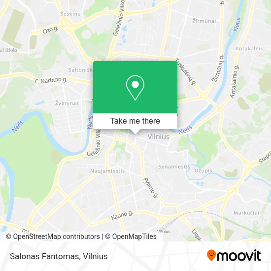 Карта Salonas Fantomas