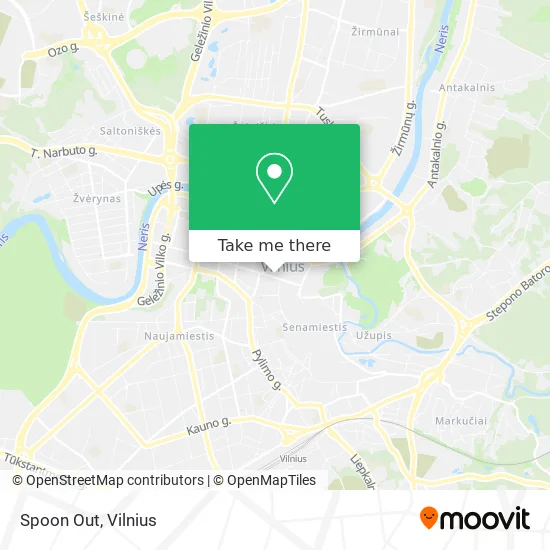 Карта Spoon Out