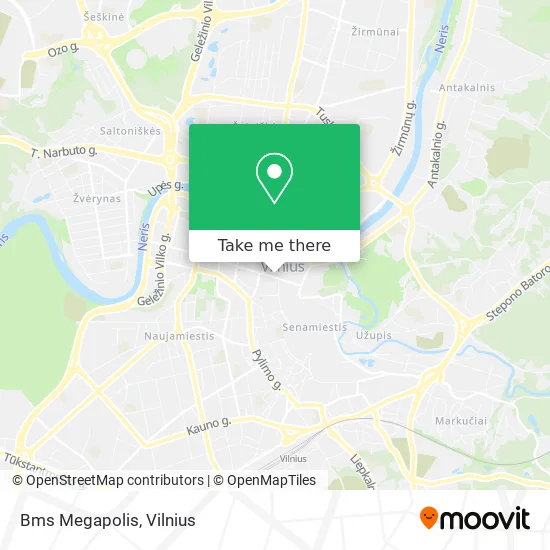 Карта Bms Megapolis