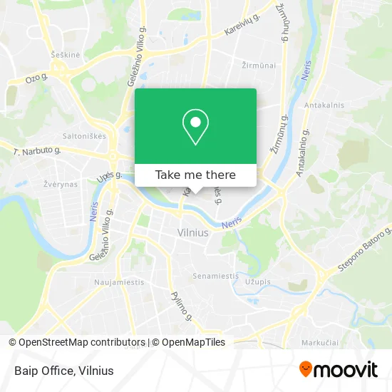 Карта Baip Office