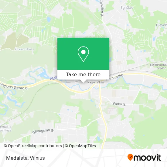 Карта Medalsta