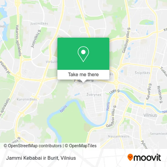 Карта Jammi Kebabai ir Burit