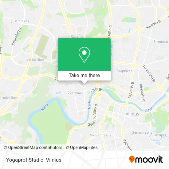 Карта Yogaprof Studio