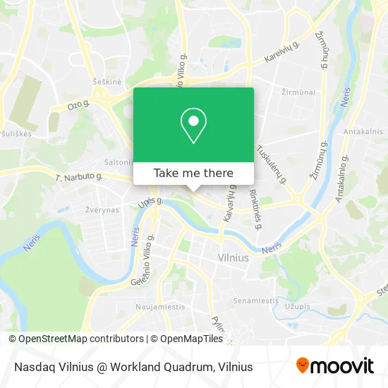 Nasdaq Vilnius @ Workland Quadrum map