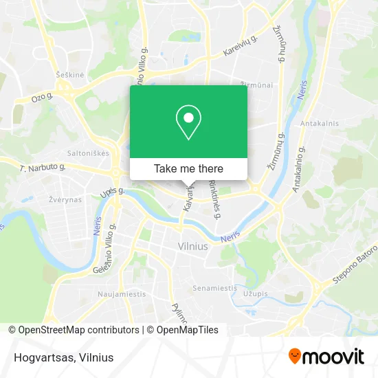 Карта Hogvartsas