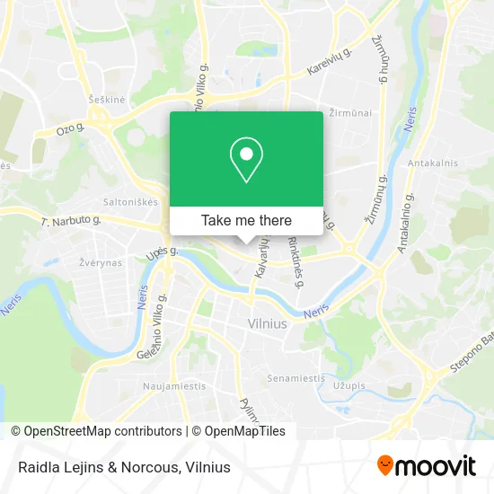 Карта Raidla Lejins & Norcous