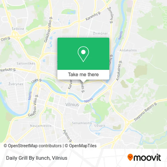 Карта Daily Grill By Ilunch