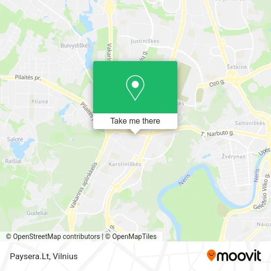 Карта Paysera.Lt
