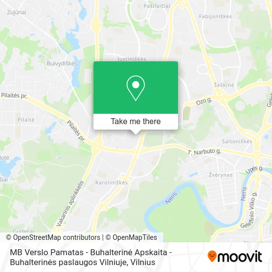 Карта MB Verslo Pamatas - Buhalterinė Apskaita - Buhalterinės paslaugos Vilniuje