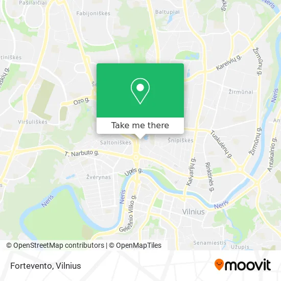 Карта Fortevento