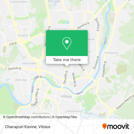 Карта Chacapuri Kavine