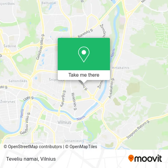 Карта Teveliu namai