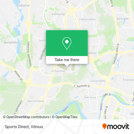 Карта Sports Direct