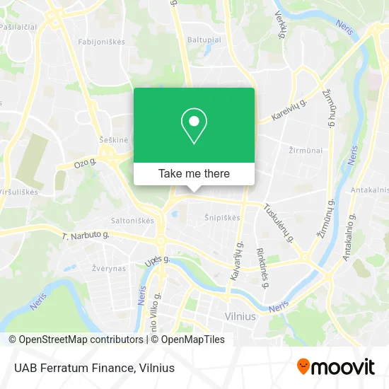 Карта UAB Ferratum Finance