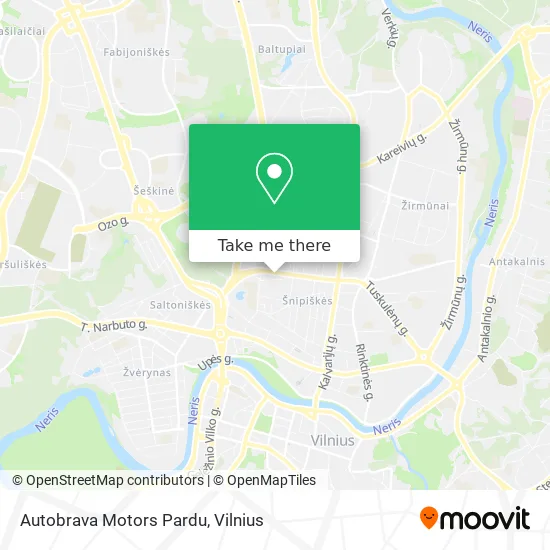 Карта Autobrava Motors Pardu