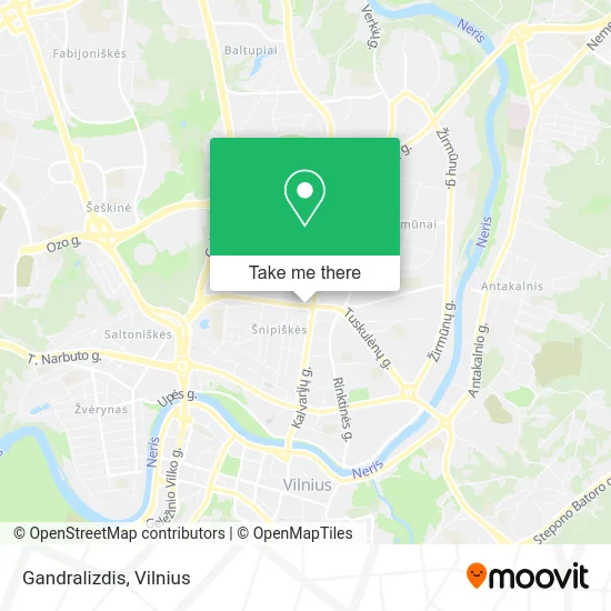 Карта Gandralizdis