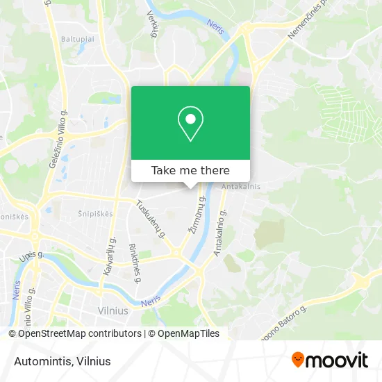 Карта Automintis